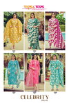 Celebrity Vol 2 By Tips And Tops Rayon Printed Kurti With Bottom Dupatta Wholesalers In Surat
